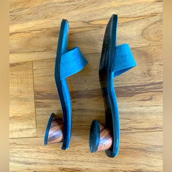 BY FAR denim mule sandals - Picture 4 of 4